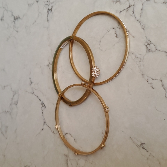 Bundle 3 Gold Coach Bracelets